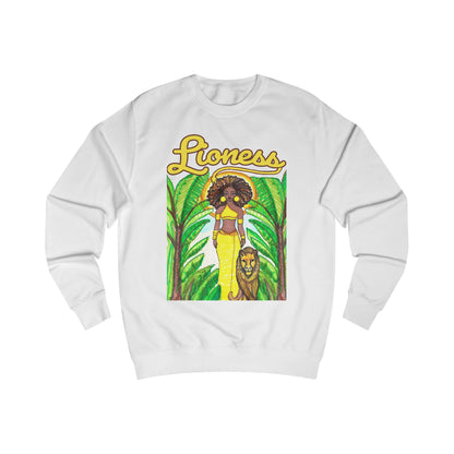 Lioness Graphic Unisex Sweatshirt - Yes Lioness Arts