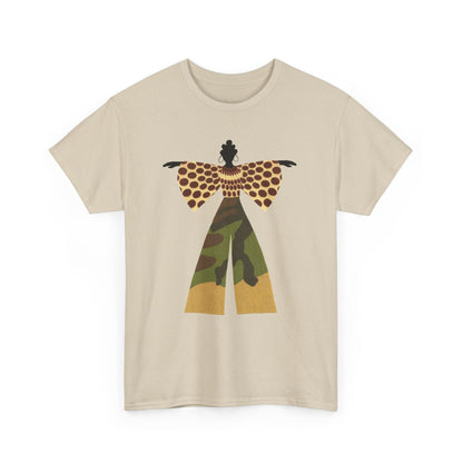 Fly Bantu Crewneck Tee - Yes Lioness Arts