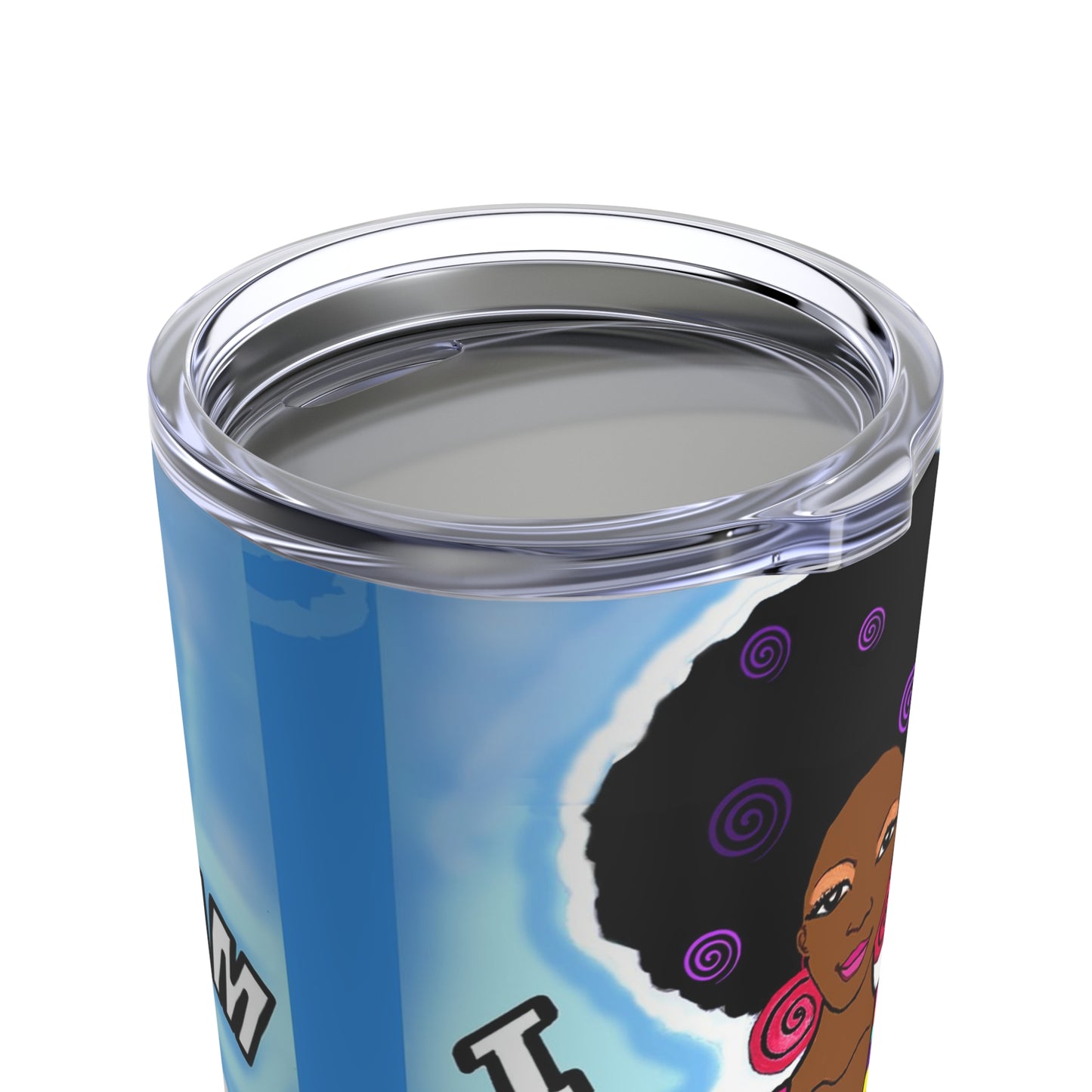 I AM FLY Tumbler 20oz - Yes Lioness Arts