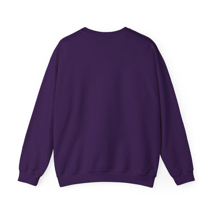 Your Birth Year Custom Unisex Heavy Blend™ Crewneck Sweatshirt Purple