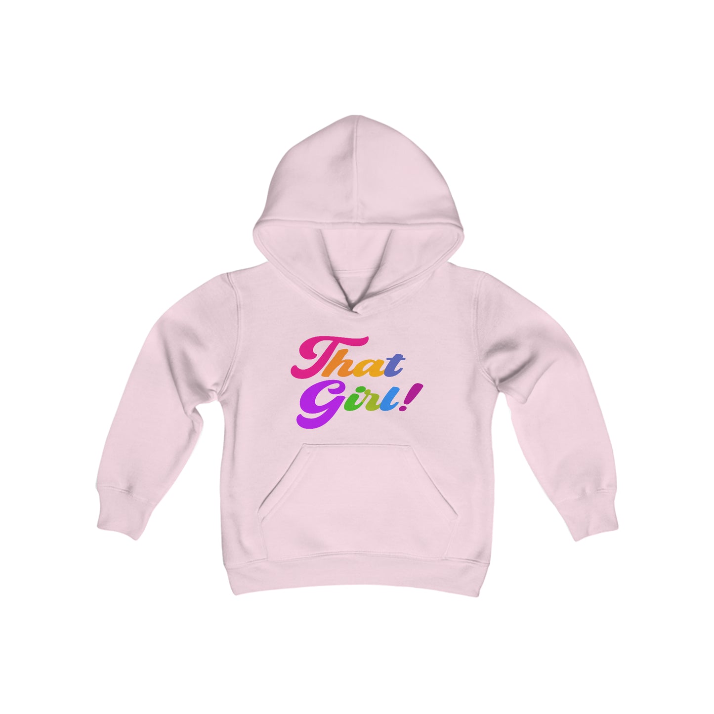 The "THAT GIRL" Youth Heavy Blend Hooded Sweatshirt - Yes Lioness Arts