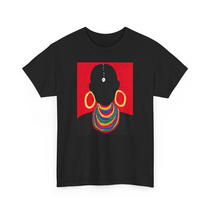 The Masai Woman Art UNISEX Adult Cotton Tee