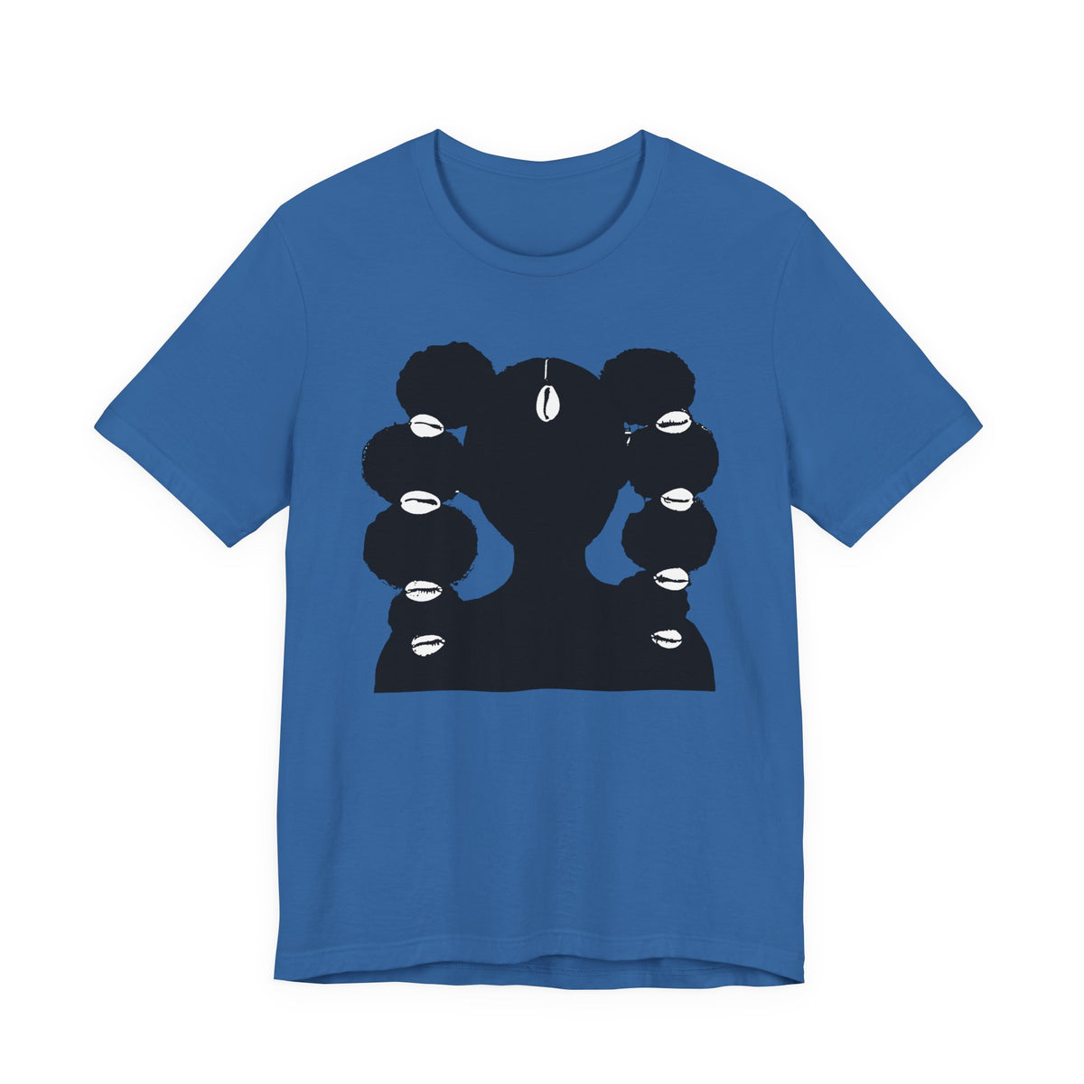 Afro Ponytails & Cowries Shells T- Shirt