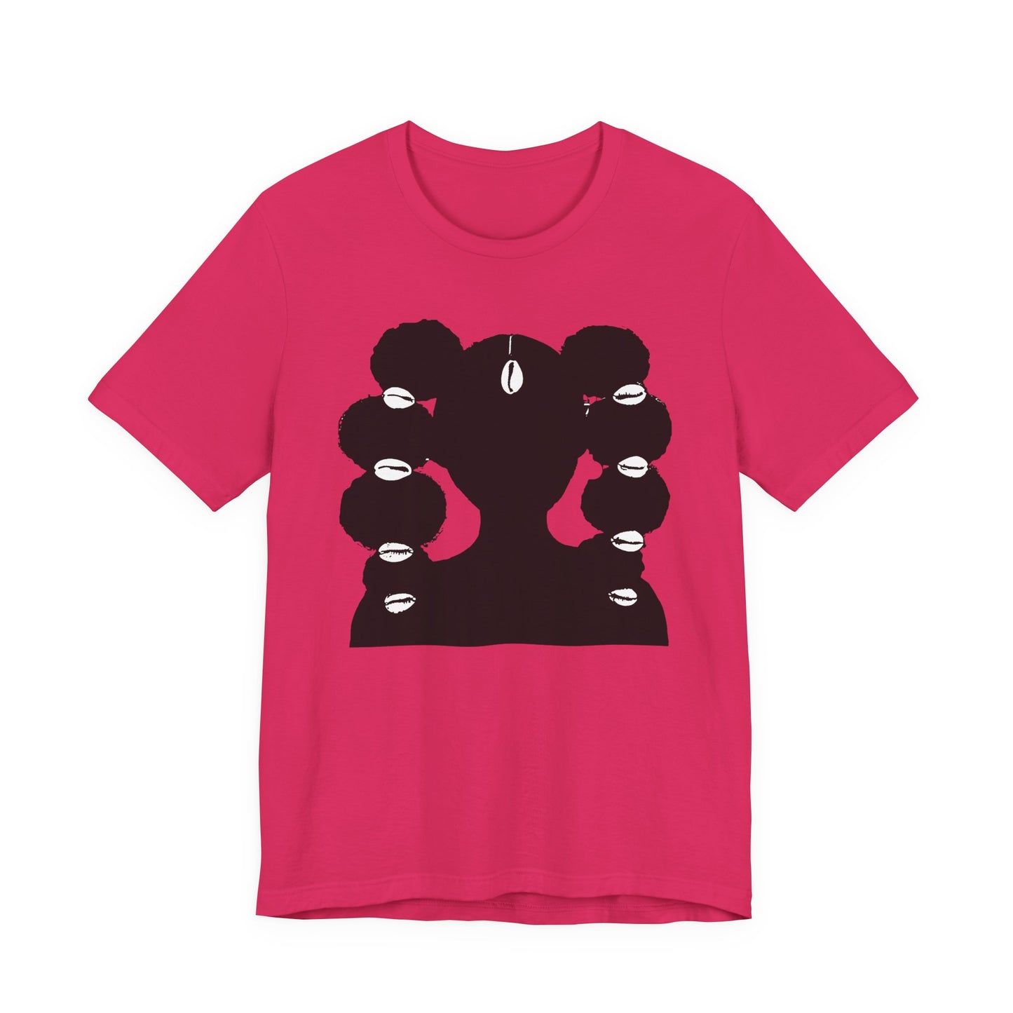 Afro Ponytails & Cowries Shells T- Shirt