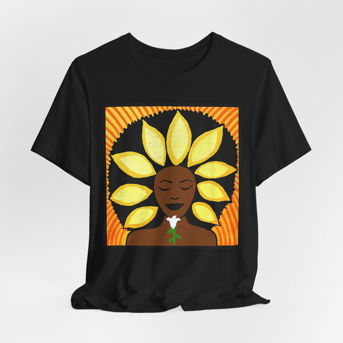 The Sunflower Crewneck T- Shirt