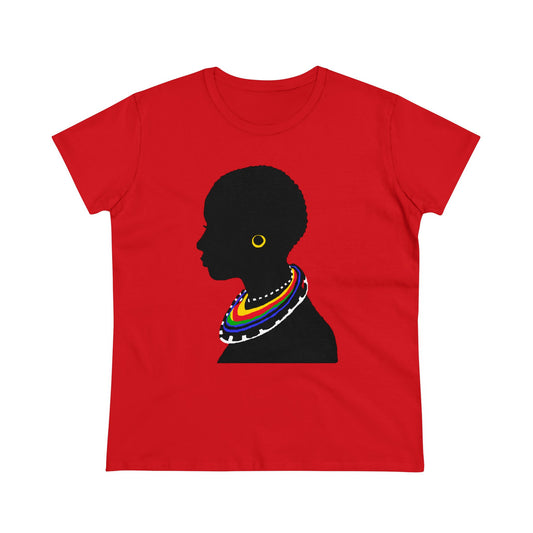 Tribal Fitted Tee - Yes Lioness Arts