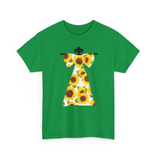 Load image into Gallery viewer, Sunflower Dress Unisex Heavy Cotton Tee