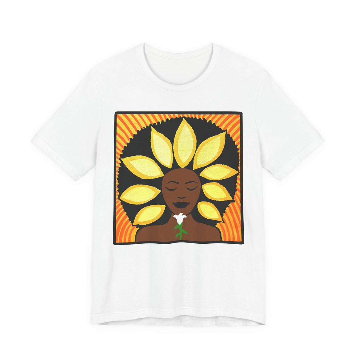 The Sunflower Crewneck T- Shirt