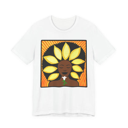 The Sunflower Crewneck T- Shirt