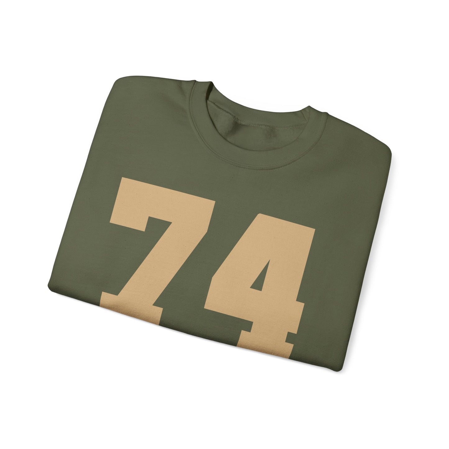 My Birth Year Custom Unisex Heavy Blend™ Crewneck Sweatshirt Army Green/Khaki