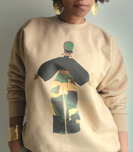 Load image into Gallery viewer, Camo Cargo Queen Crewneck Sweatshirt