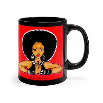 Gratitude & Abundance Mug - Yes Lioness Arts