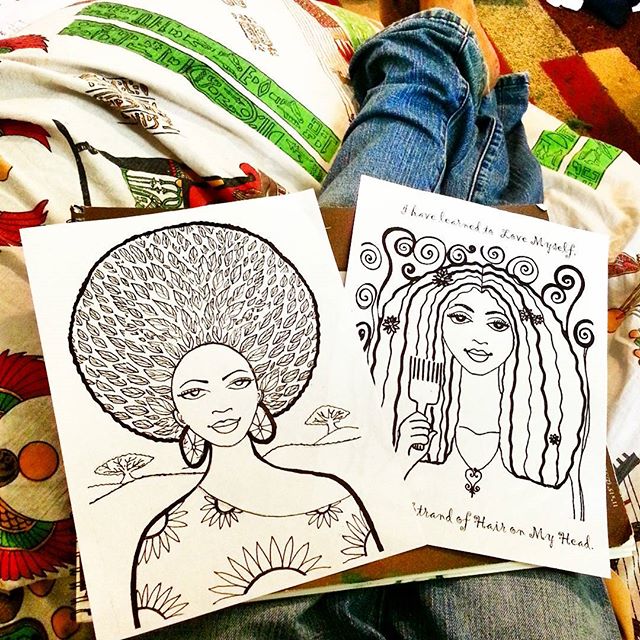 The Empowered Goddess Coloring Book - Yes Lioness Arts