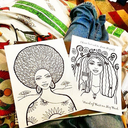 The Empowered Goddess Coloring Book - Yes Lioness Arts
