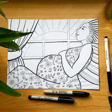 Load image into Gallery viewer, The Maternal Moments Coloring Book