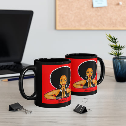 Gratitude & Abundance Mug - Yes Lioness Arts